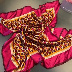 Like New! A.new day silk scarf